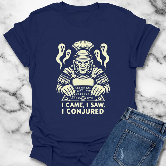 I Came I Saw I Conjured Ancient Roman Halloween Unisex T-Shirt