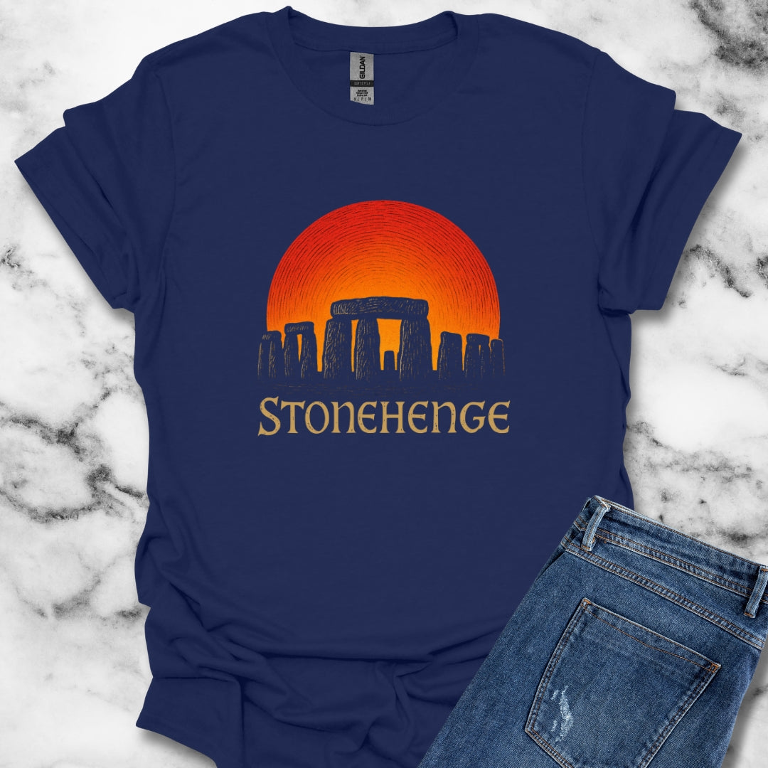 Stonehenge Sunset T-Shirt