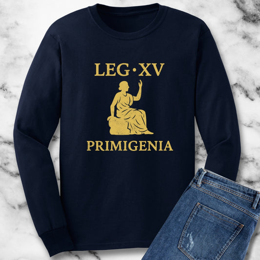 Legio XV Primigenia Roman Legion Unisex Long Sleeve Tee