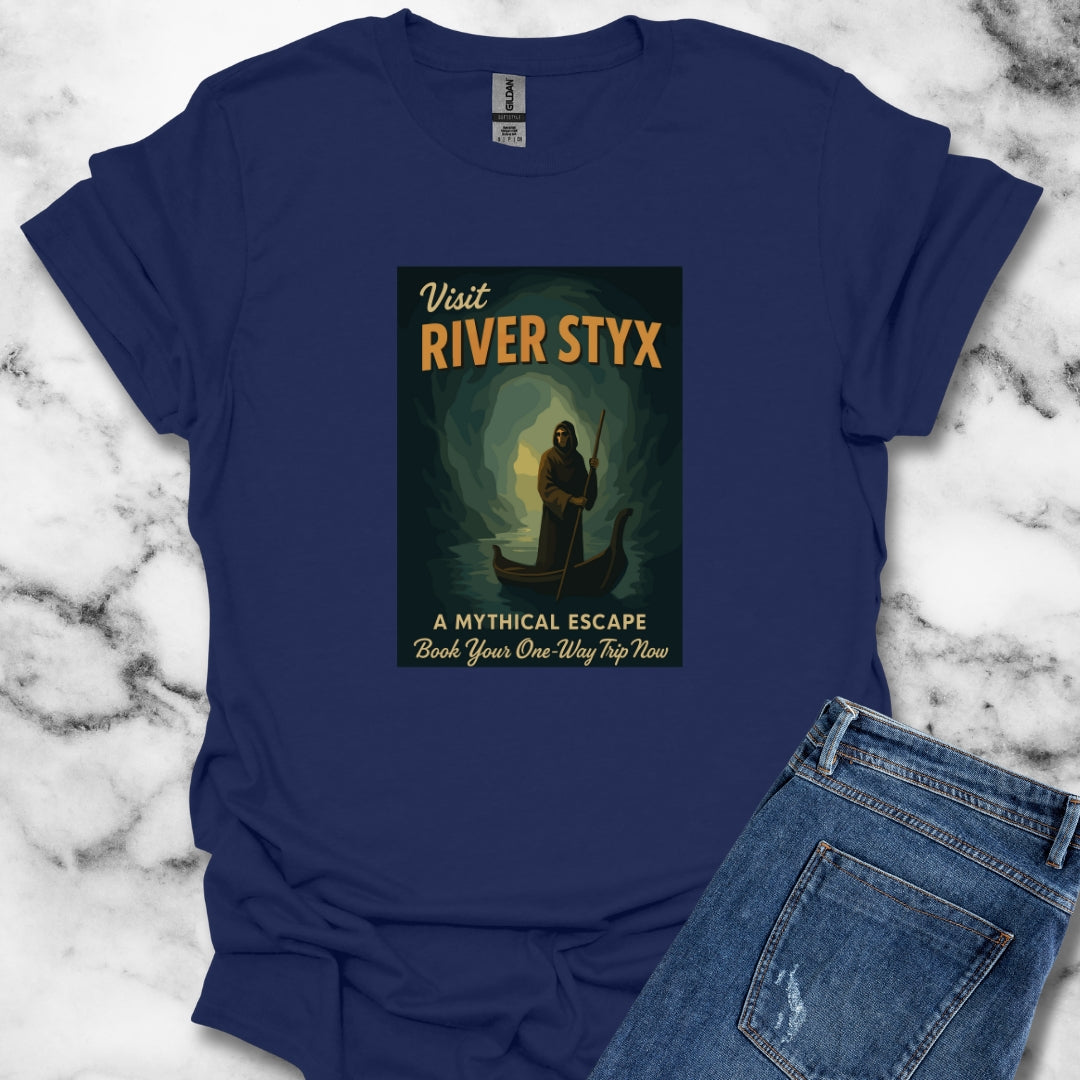 Vintage Ad Style Visit River Styx T-Shirt