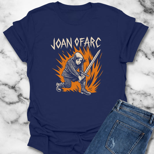Joan of Arc 90's Punk Aesthetic T-Shirt