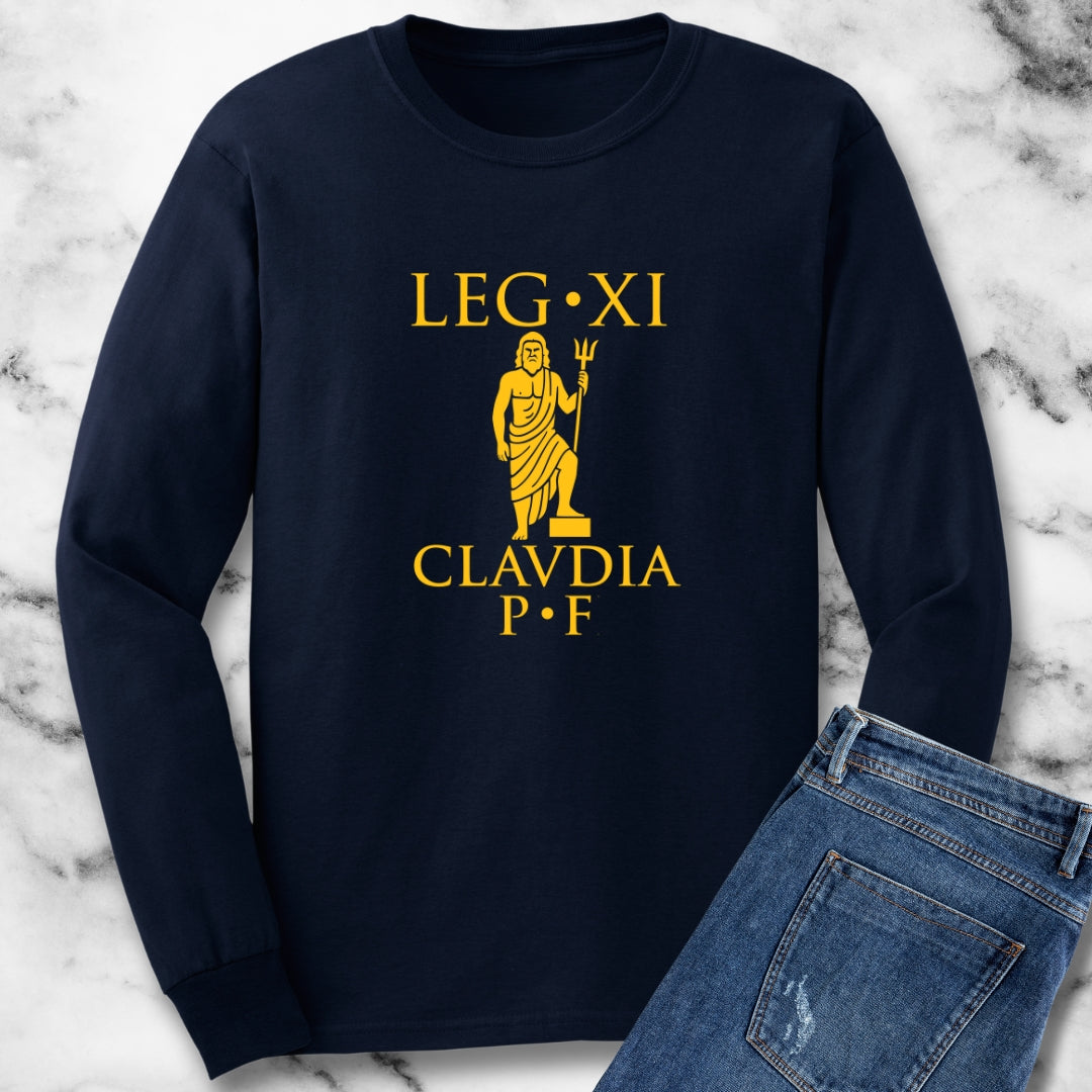 Legio XI Claudia PF Roman Legion Unisex Long Sleeve Tee