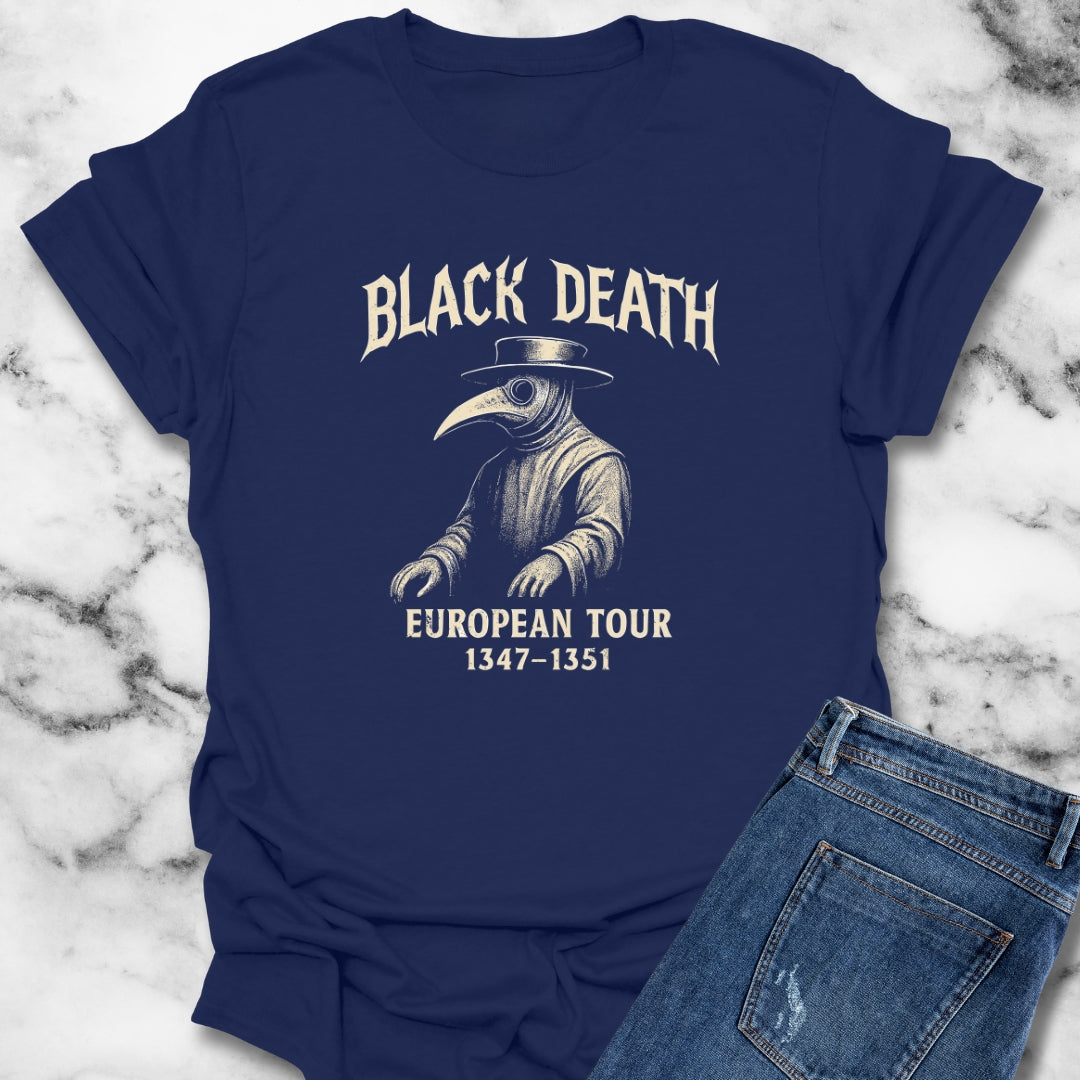Black Death European Tour Plague Doctor T-Shirt