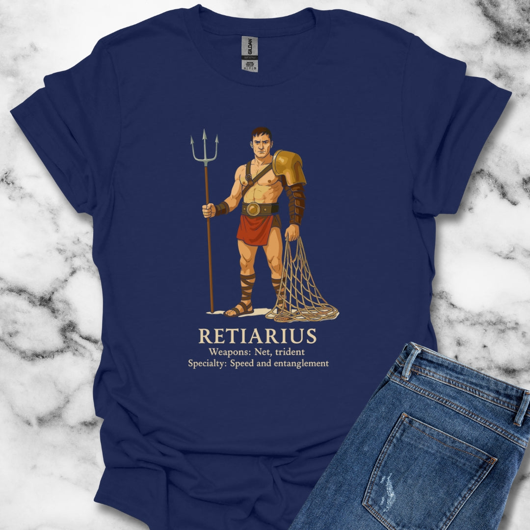 Retiarius Roman Gladiator T-Shirt