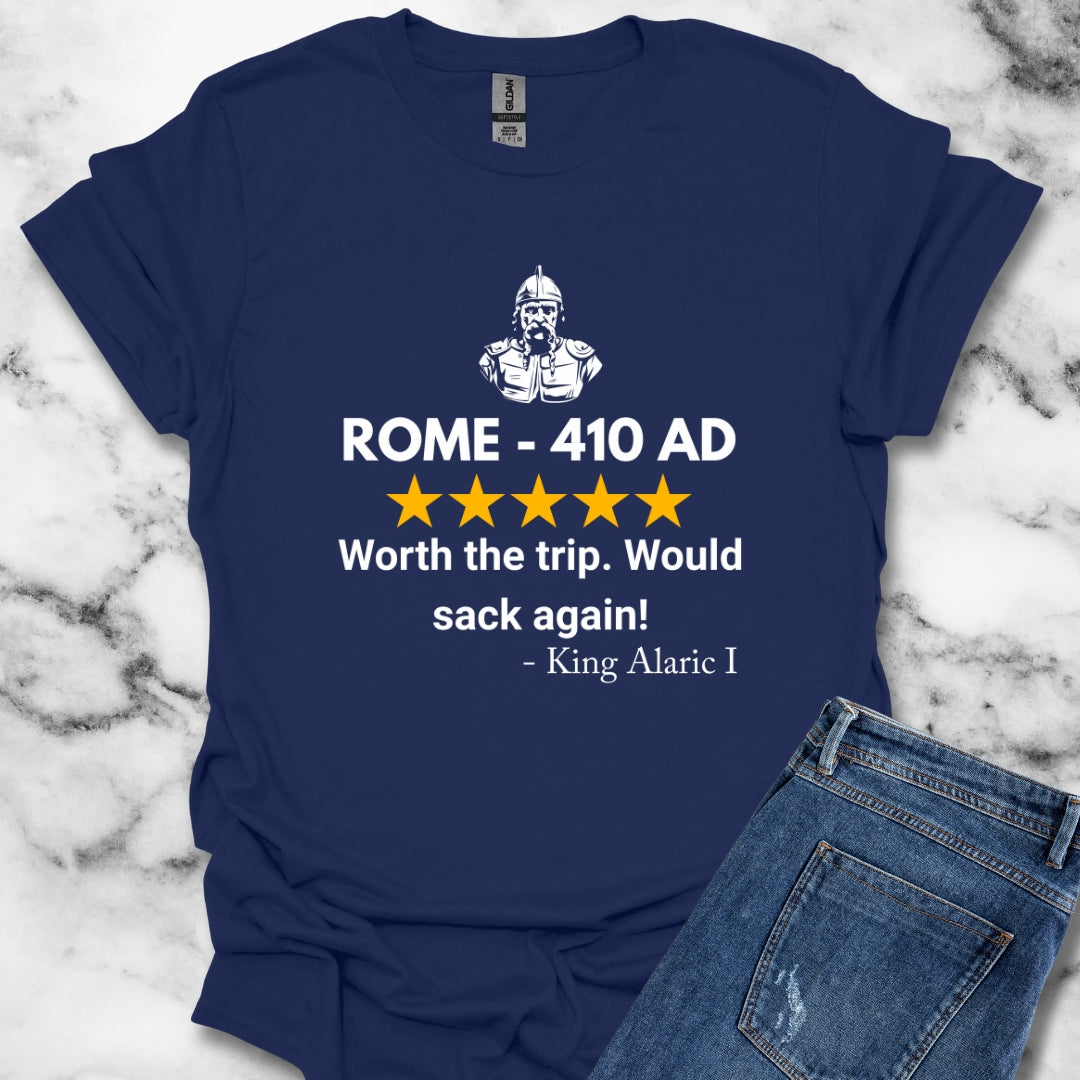 Sack of Rome Review King Alaric T-Shirt