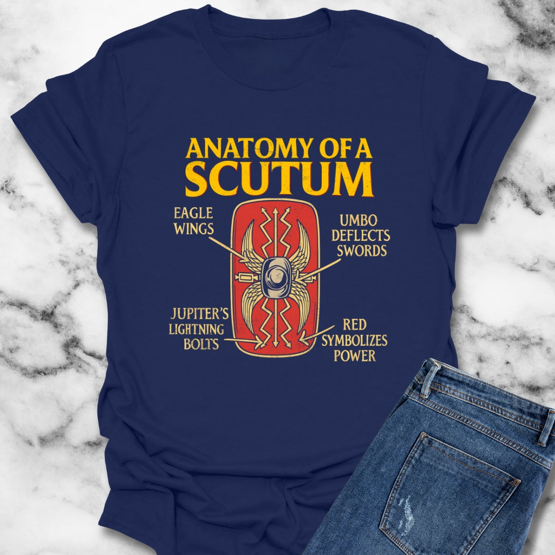 Anatomy of an Ancient Roman Scutum Unisex T-Shirt