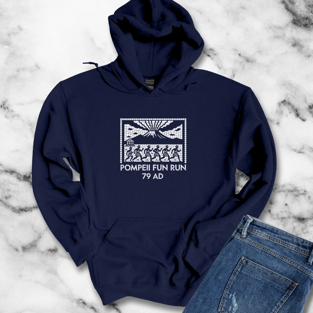 Pompeii Fun Run Mosaic Unisex Heavy Blend™ Hooded Sweatshirt