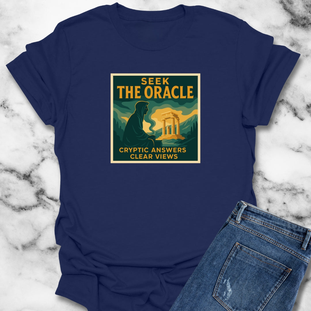 Seek the Oracle Vintage Ad T-Shirt
