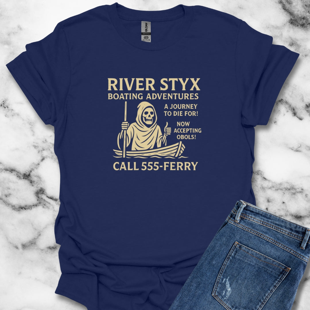 River Styx Boating Adventures Ad T-Shirt