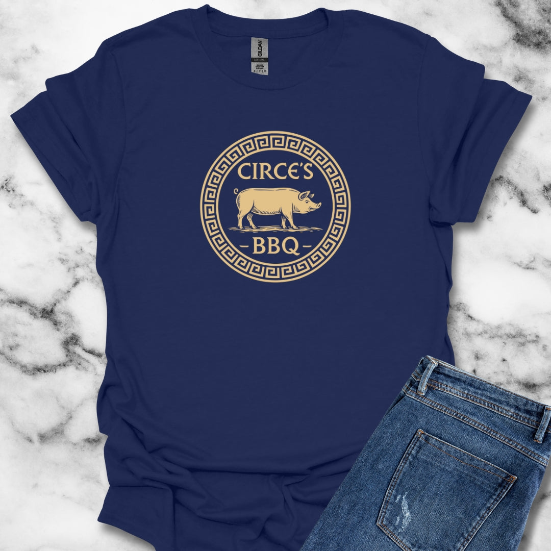 Circes BBQ Barbecued Pig T-Shirt