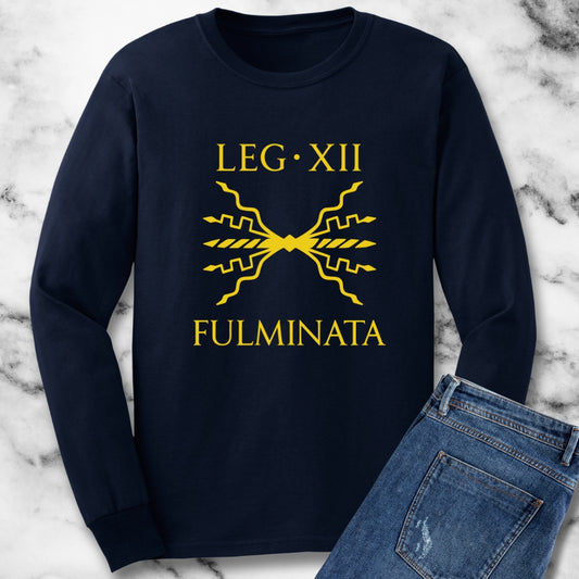 Legio XII Fulminata Roman Legion Unisex Long Sleeve Tee