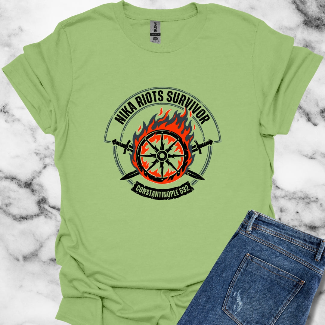 Nika Riots Survivor Unisex Lightweight T-Shirt