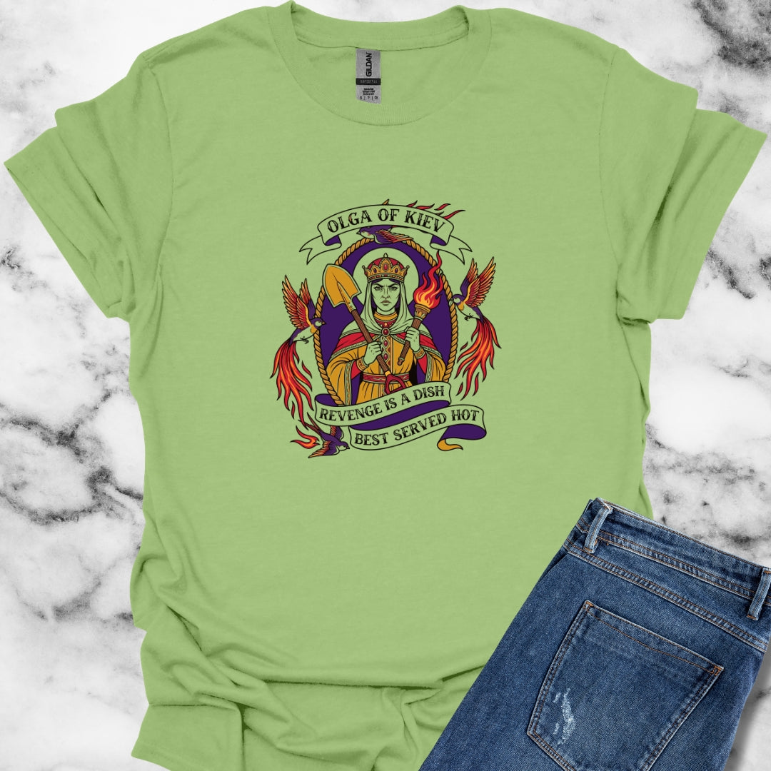 Olga of Kiev Revenge Unisex Softstyle T-Shirt