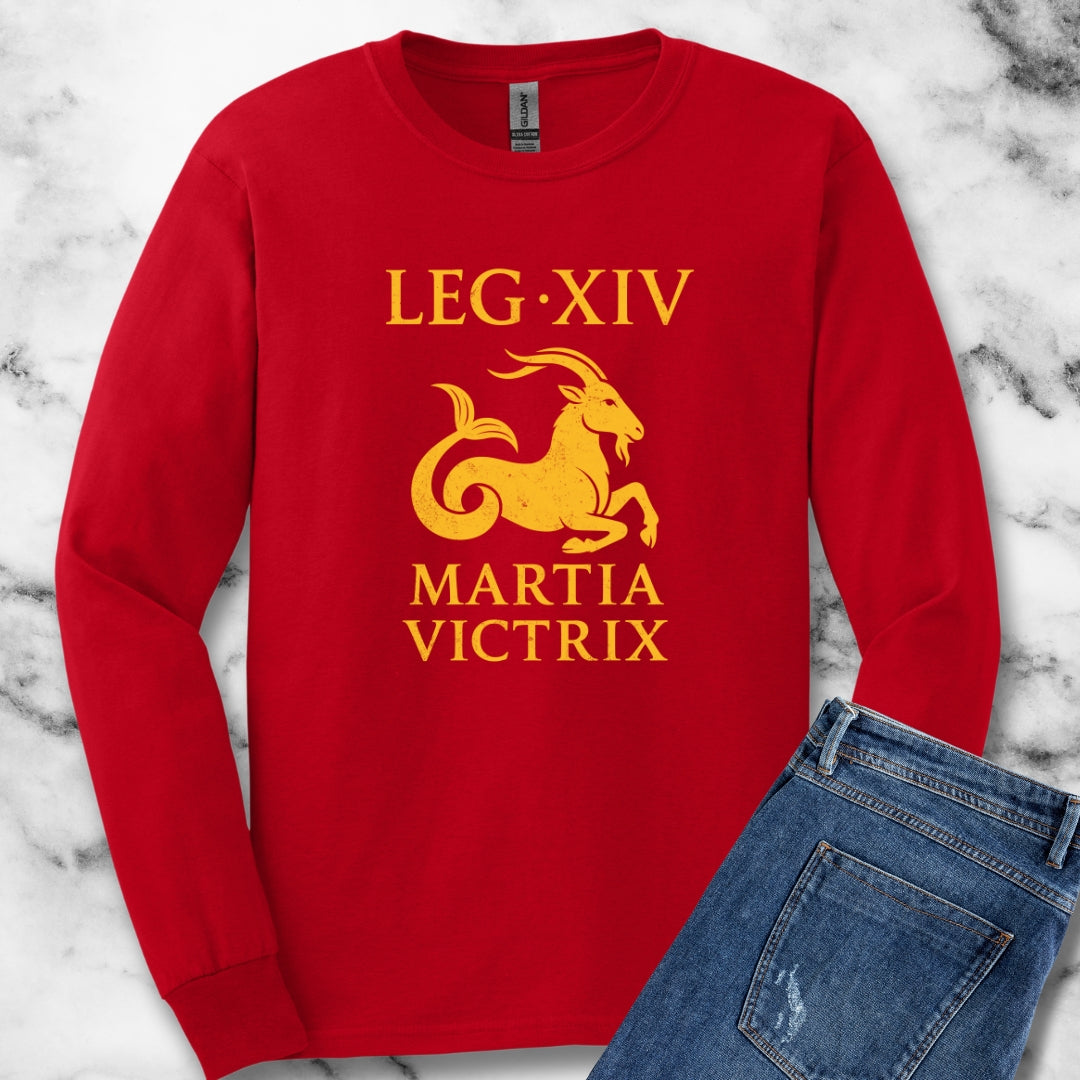 Legio XIV Martia Victrix Roman Legion Unisex Long Sleeve Tee