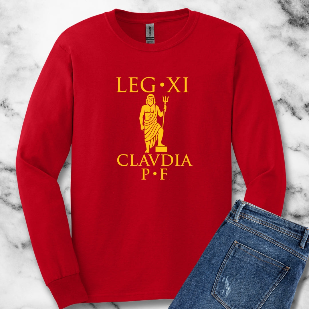 Legio XI Claudia PF Roman Legion Unisex Long Sleeve Tee