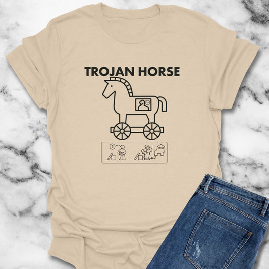 Trojan Horse Instructions T-Shirt