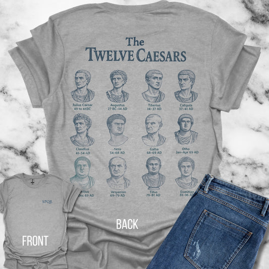 The 12 Caesars Back Print Unisex T-Shirt