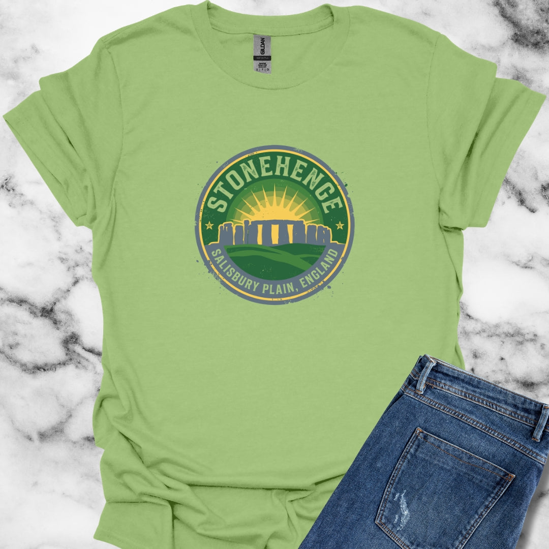 Stone Henge Badge T-Shirt