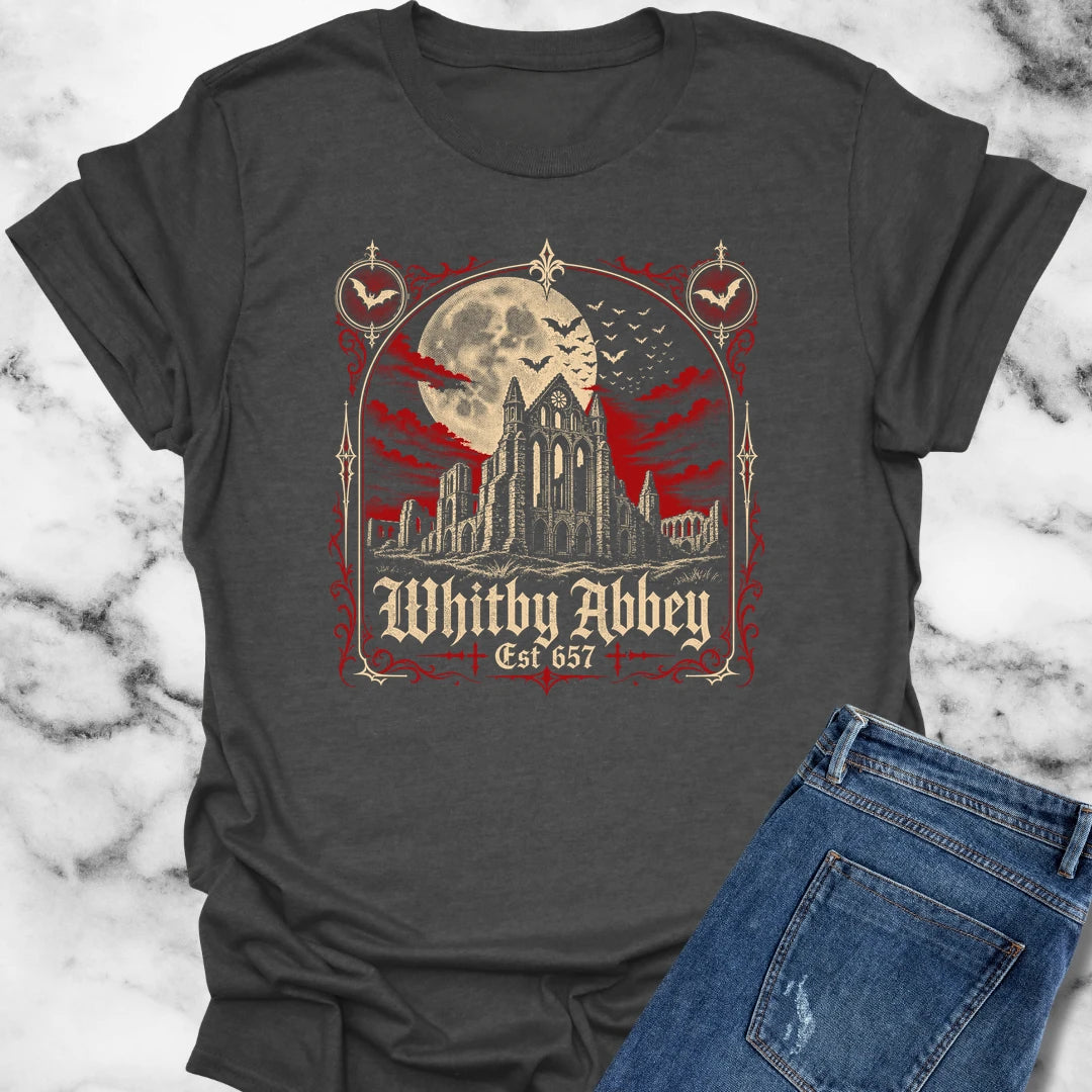 Whitby Abbey Bats T-Shirt