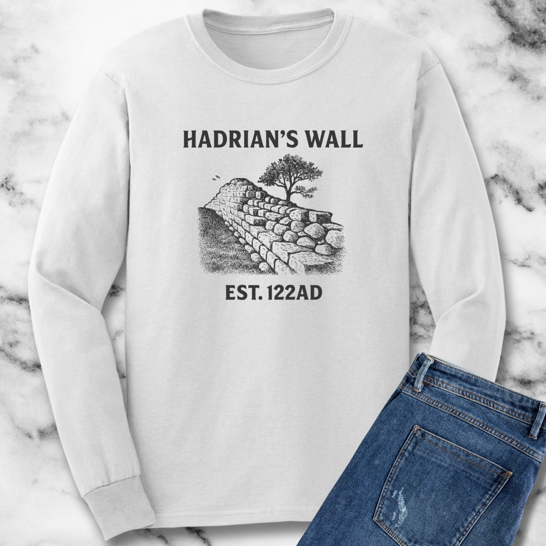 Hadrian's Wall Unisex Long Sleeve Tee