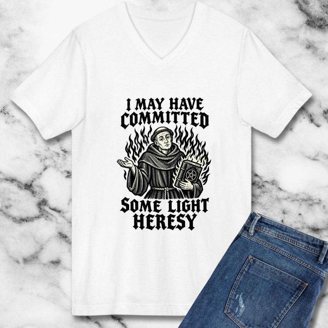 I May Have Committed Some Light Heresy V-neck