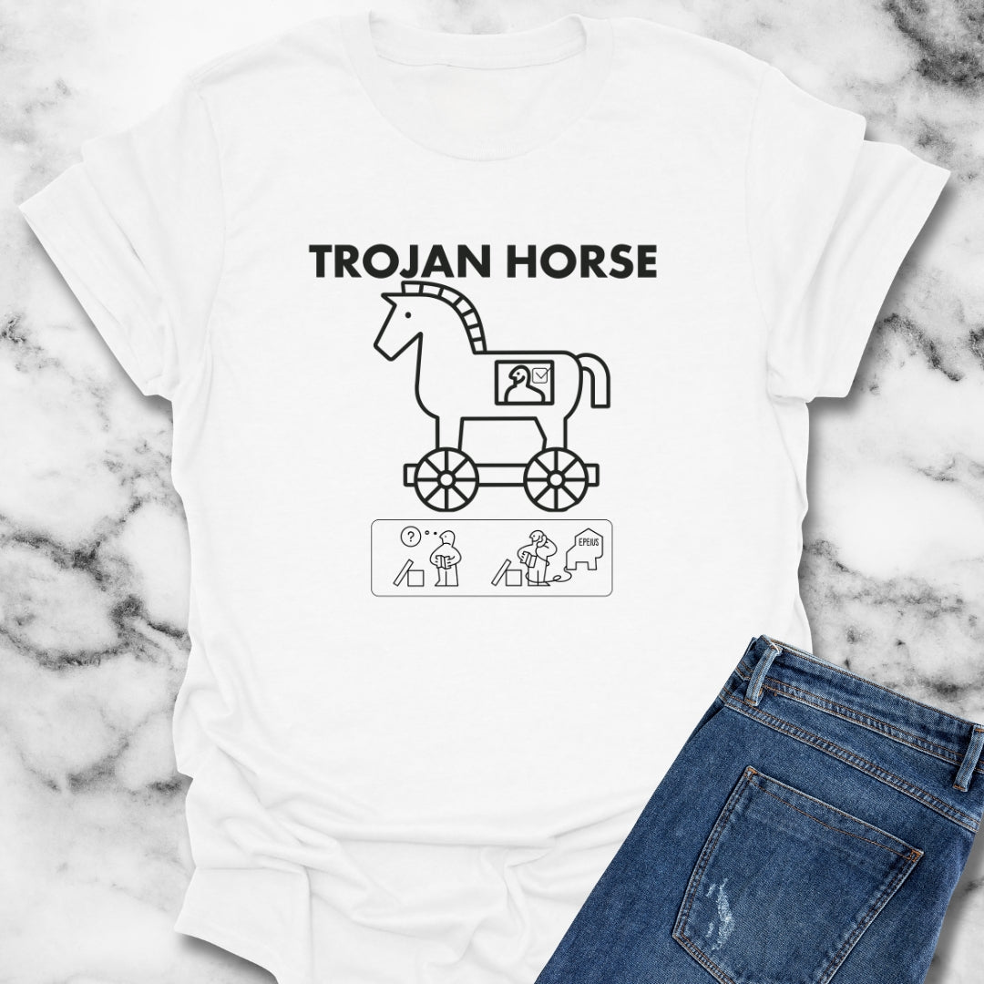 Trojan Horse Instructions T-Shirt