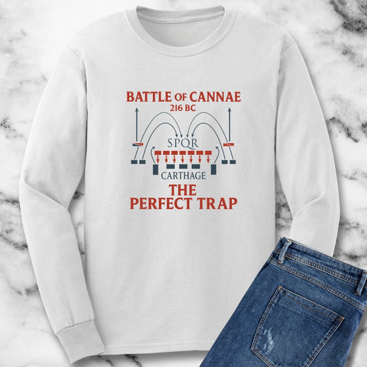 Battle Of Cannae the Perfect Trap Unisex Long Sleeve Tee