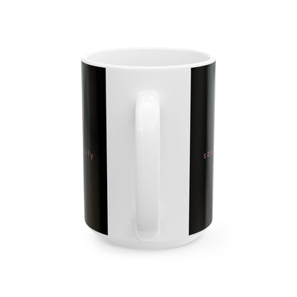 Saxon The City Logo Parody Ceramic Mug, (11oz, 15oz)