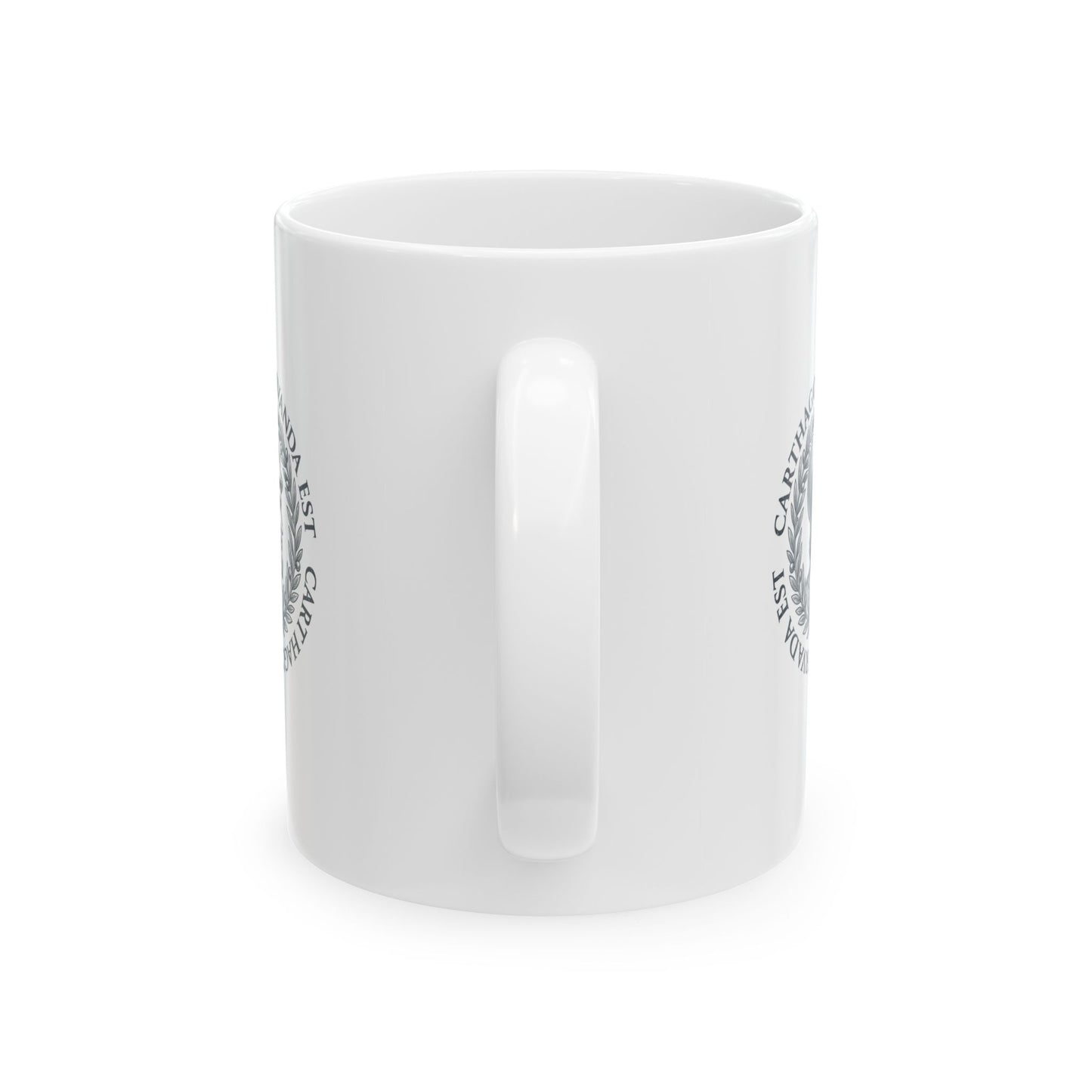 Scipio Quote Carthago Servanda Est Quote  Ceramic Mug, (11oz, 15oz)