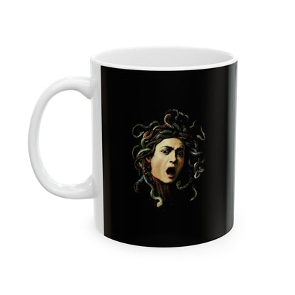 Caravaggio's Medusa  Ceramic Mug, (11oz, 15oz)