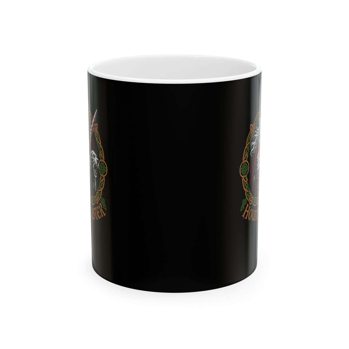 Hound of Ulster Cu Chulainn Ceramic Mug, (11oz, 15oz)