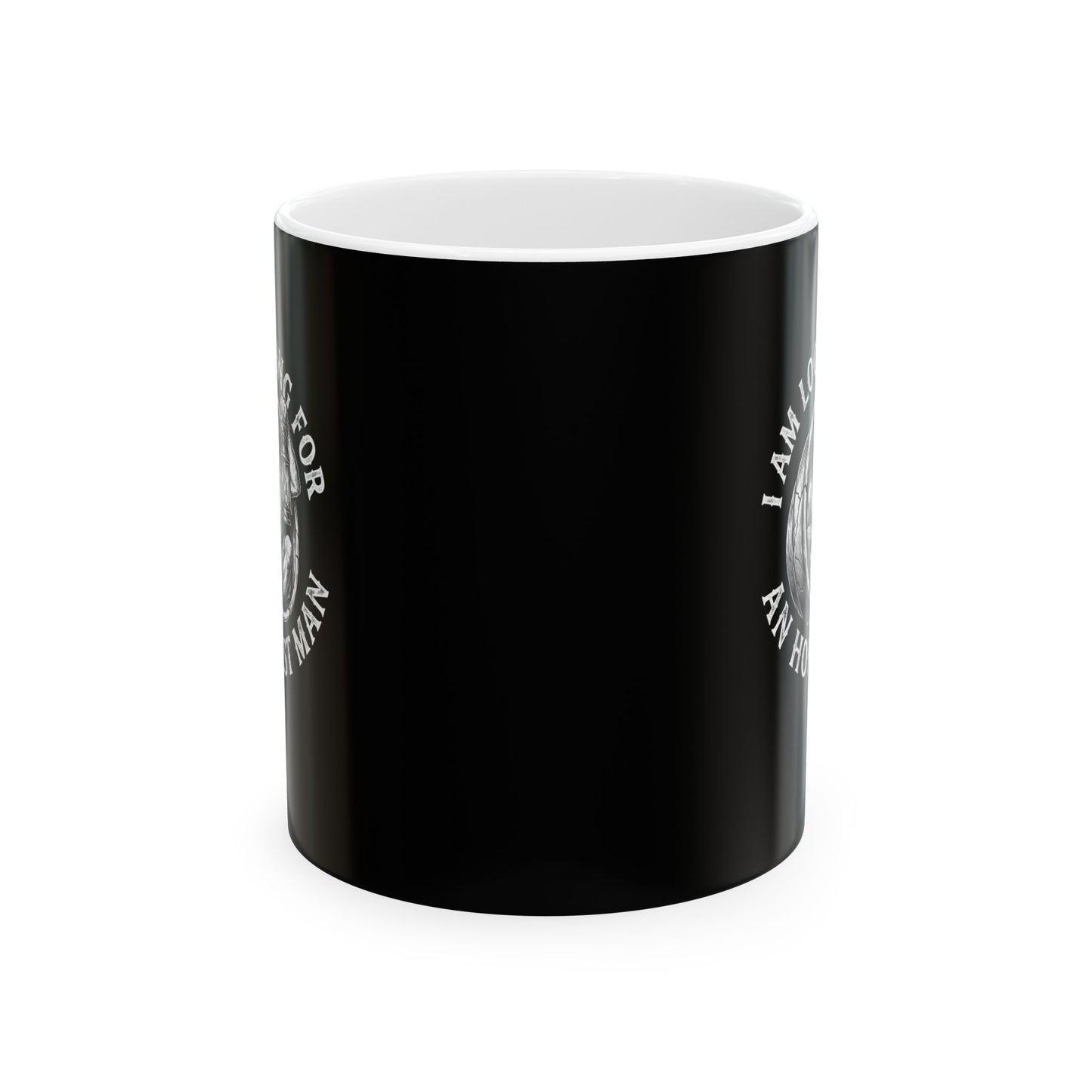 Diogenes of Sinope Looking for Honest Man Quote Ceramic Mug, (11oz, 15oz)