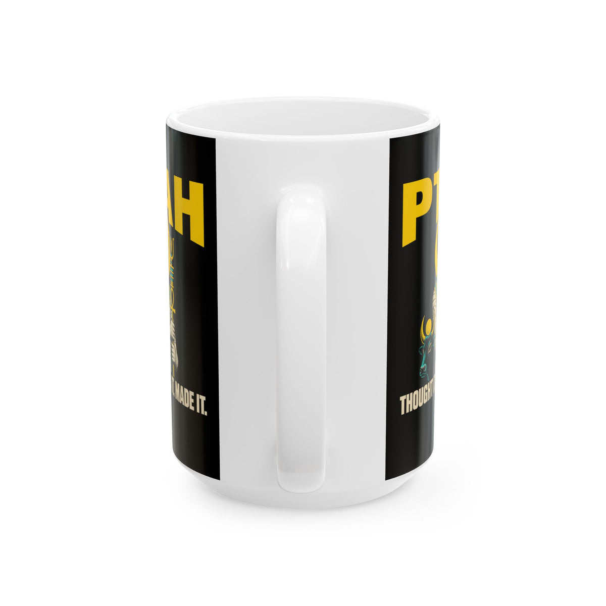 Ptah and the Apis Bull Ceramic Mug, (11oz, 15oz)