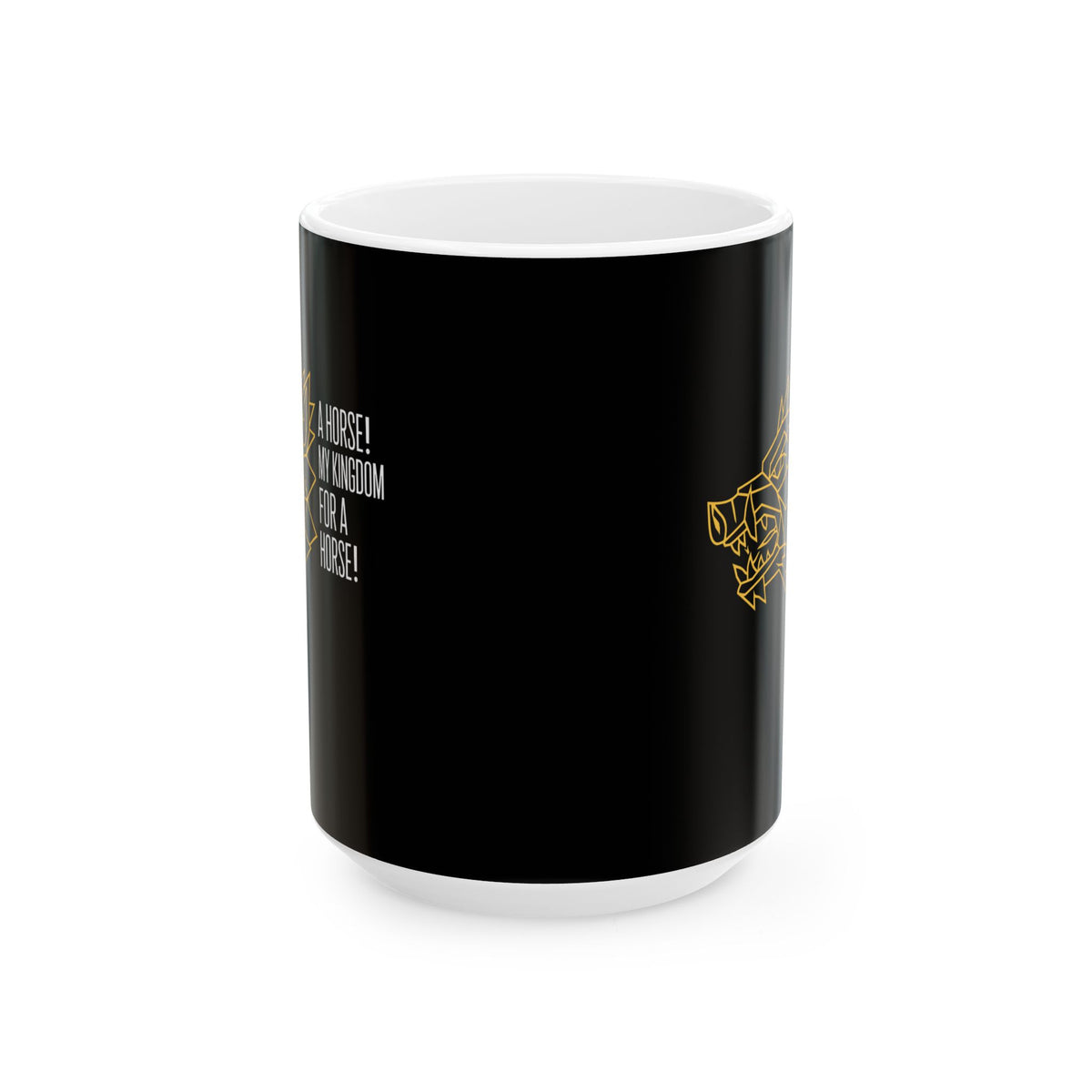 Richard III Kingdom for a Horse Ceramic Mug, (11oz, 15oz)