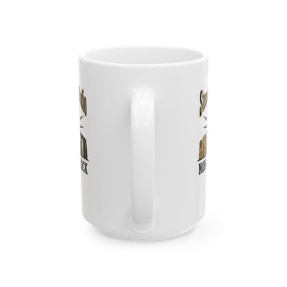 Stonehenge Radio Non-Stop Rock Ceramic Mug, (11oz, 15oz)