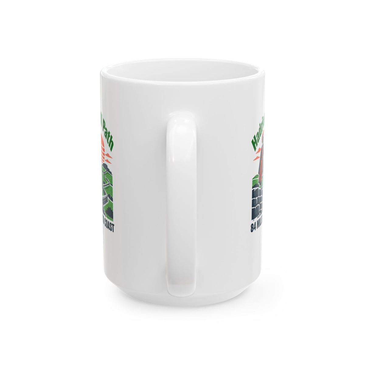 Hadrian's Wall Path Coast to Coast Ceramic Mug, (11oz, 15oz)