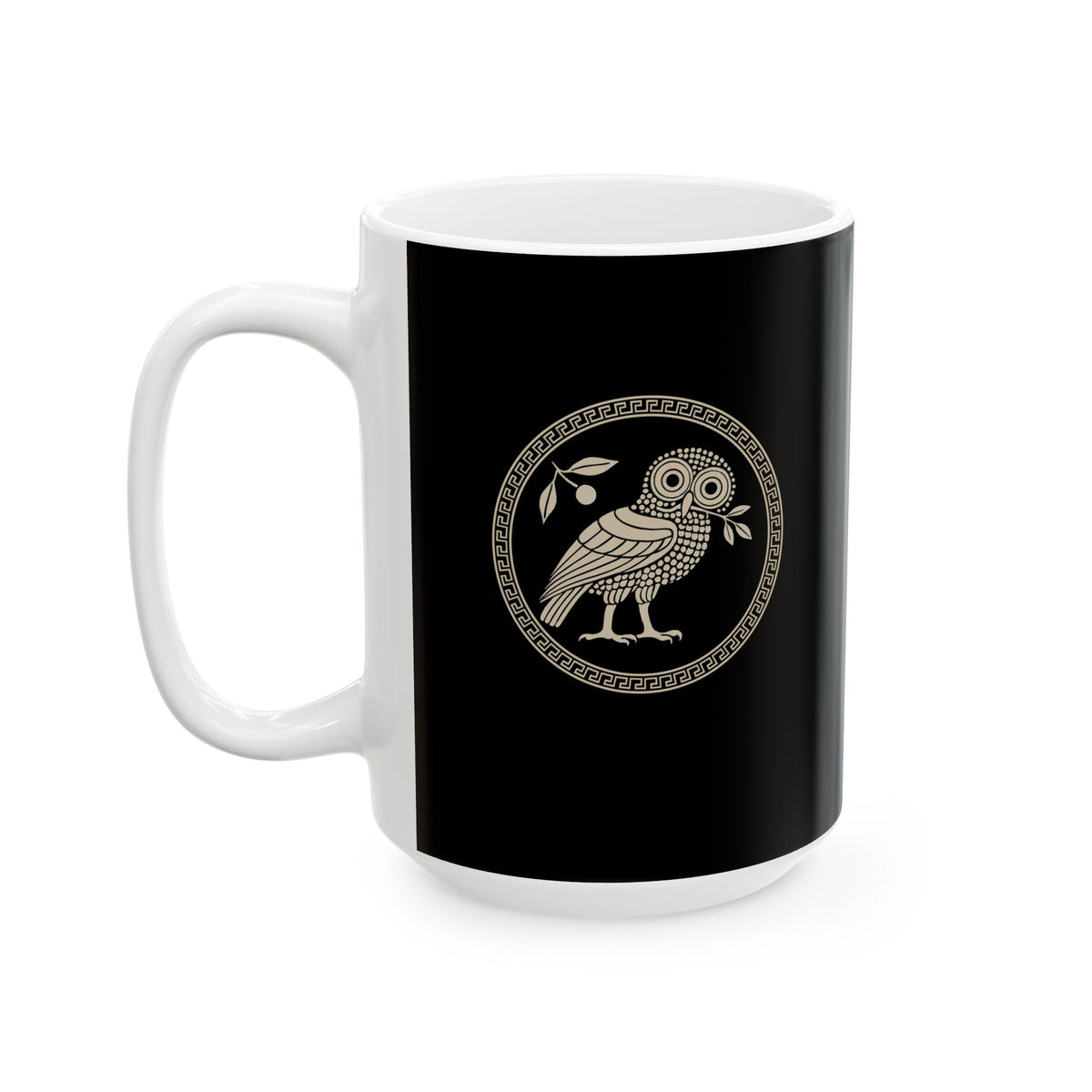 Owl of Athena Ceramic Mug, (11oz, 15oz)