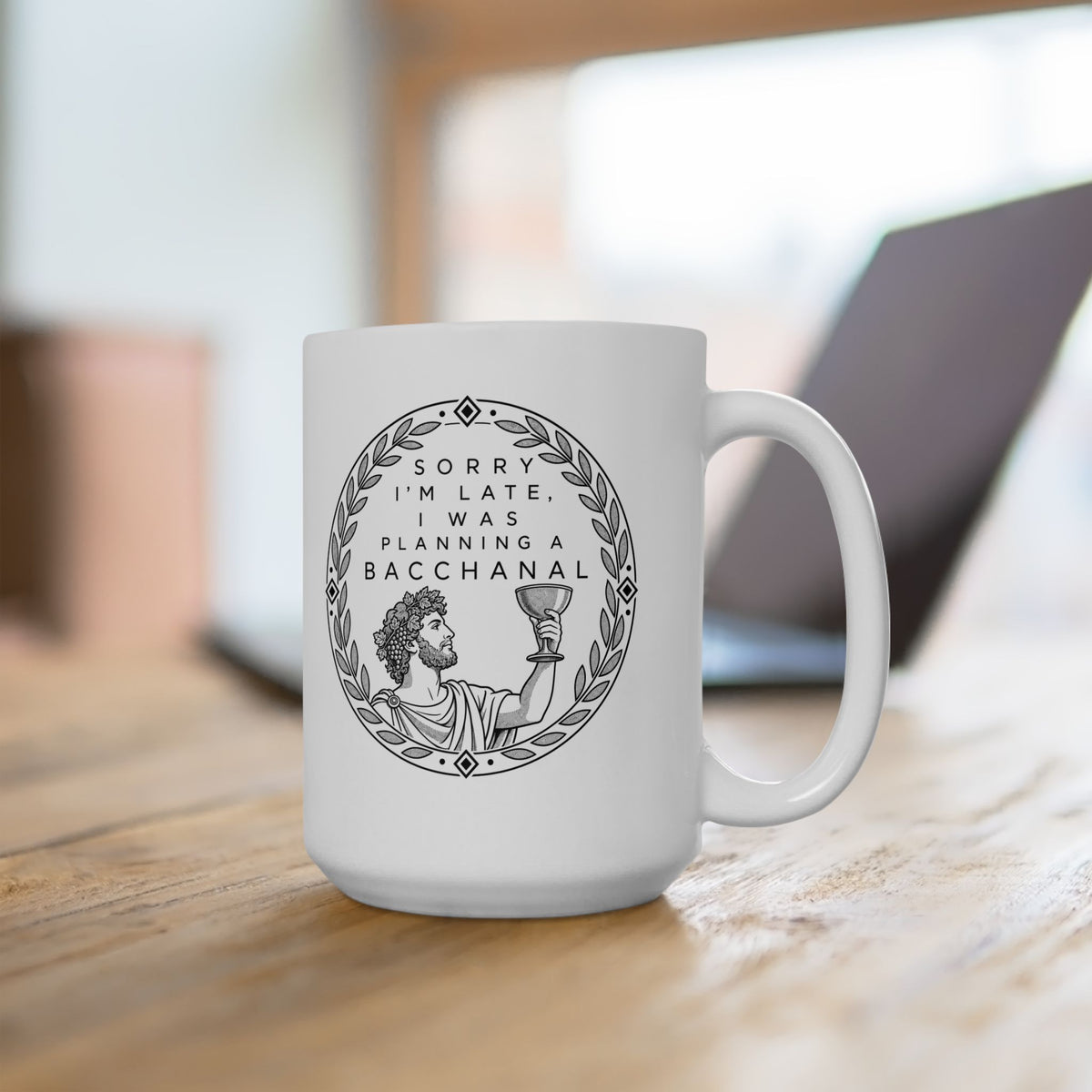 Planning a Bacchanal Ceramic Mug, (11oz, 15oz)
