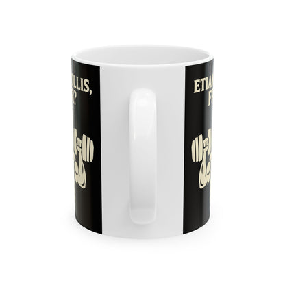 Hercules Do You Even Lift Silhouette Ceramic Mug, (11oz, 15oz)