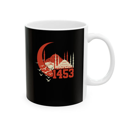 1453 Founding of Ottoman Empire Ceramic Mug, (11oz, 15oz)