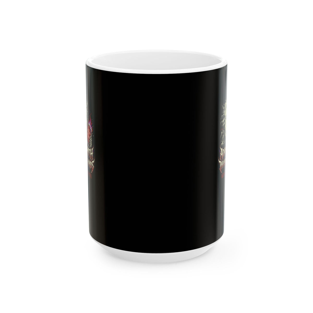 Heavy Metal Adam Smith Invisible Hand Tour Ceramic Mug, (11oz, 15oz)