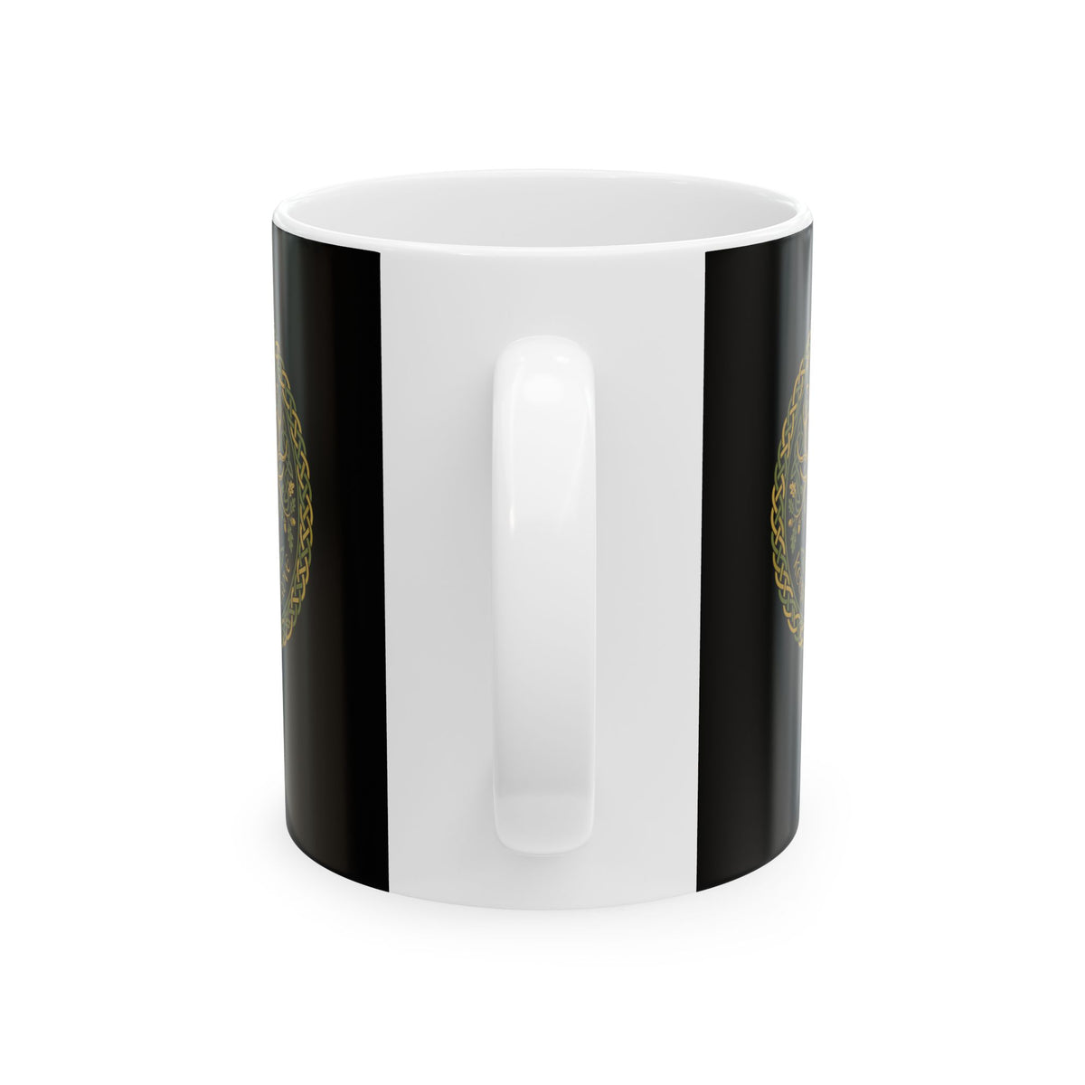 Druid Oak Deer Ceramic Mug, (11oz, 15oz)