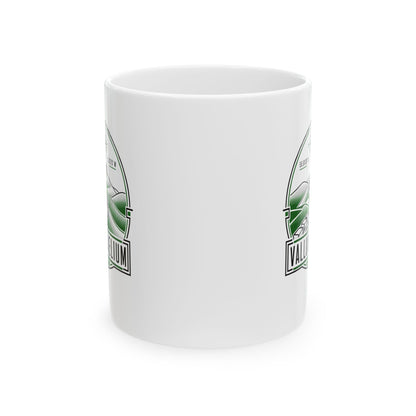 Vallum Aelium Hadrian's Wall Latin Ceramic Mug, (11oz, 15oz)