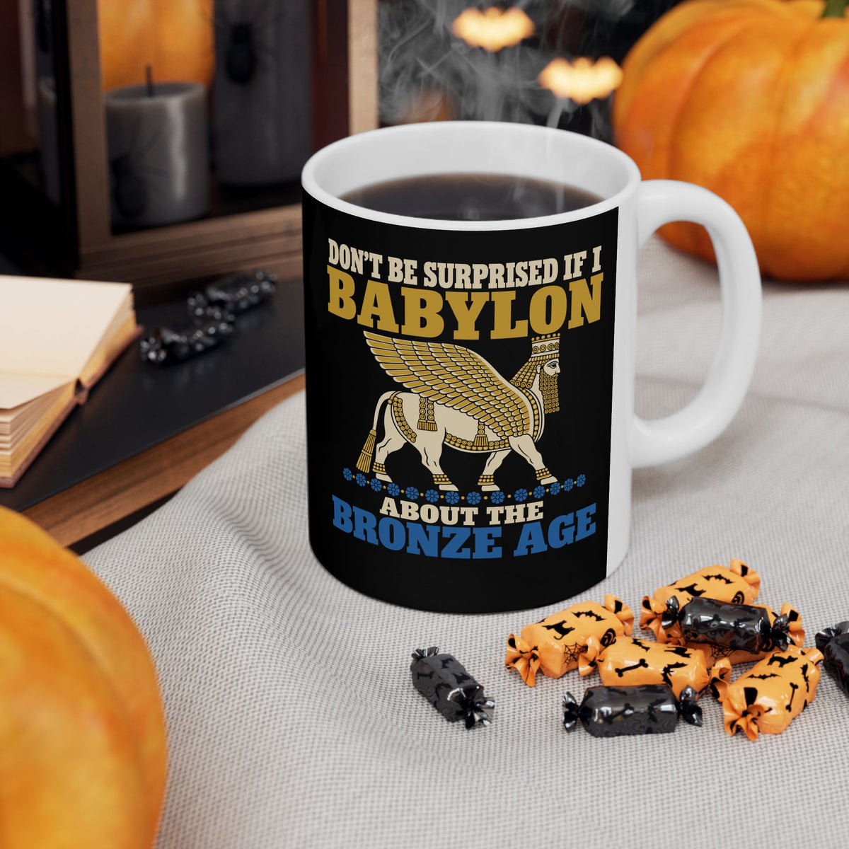 Babylon About the Bronze Age Lamassu Ceramic Mug, (11oz, 15oz)