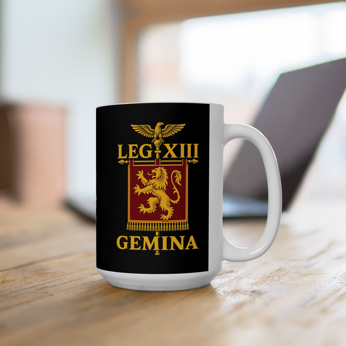 Legio XIII Gemina Vexillum Ceramic Mug, (11oz, 15oz)
