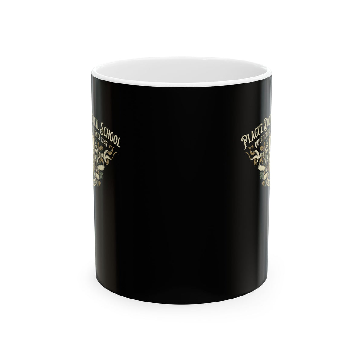 Plague Doctor Medical School Ceramic Mug, (11oz, 15oz)