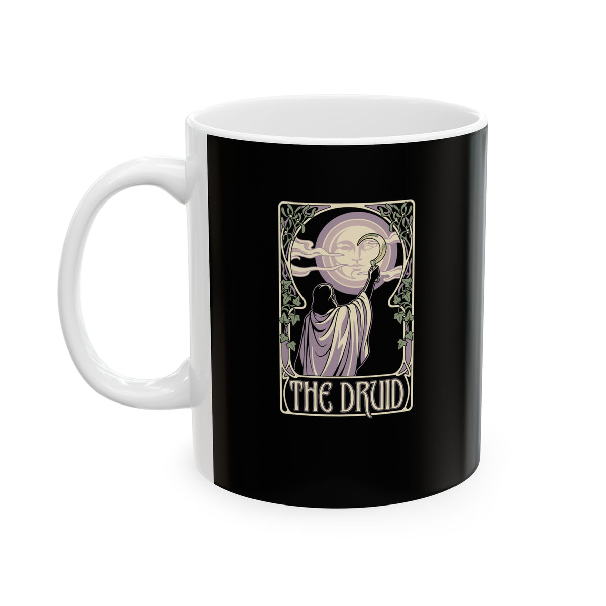 Druid Tarot Ceramic Mug, (11oz, 15oz)