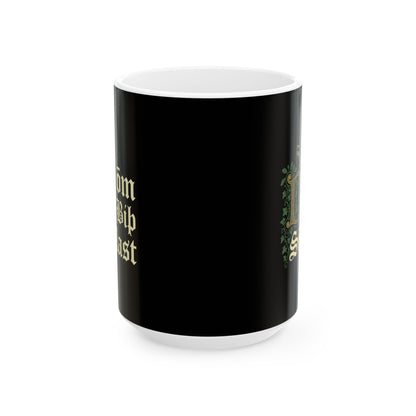 Glory is Best Beowulf Quote Ceramic Mug, (11oz, 15oz)