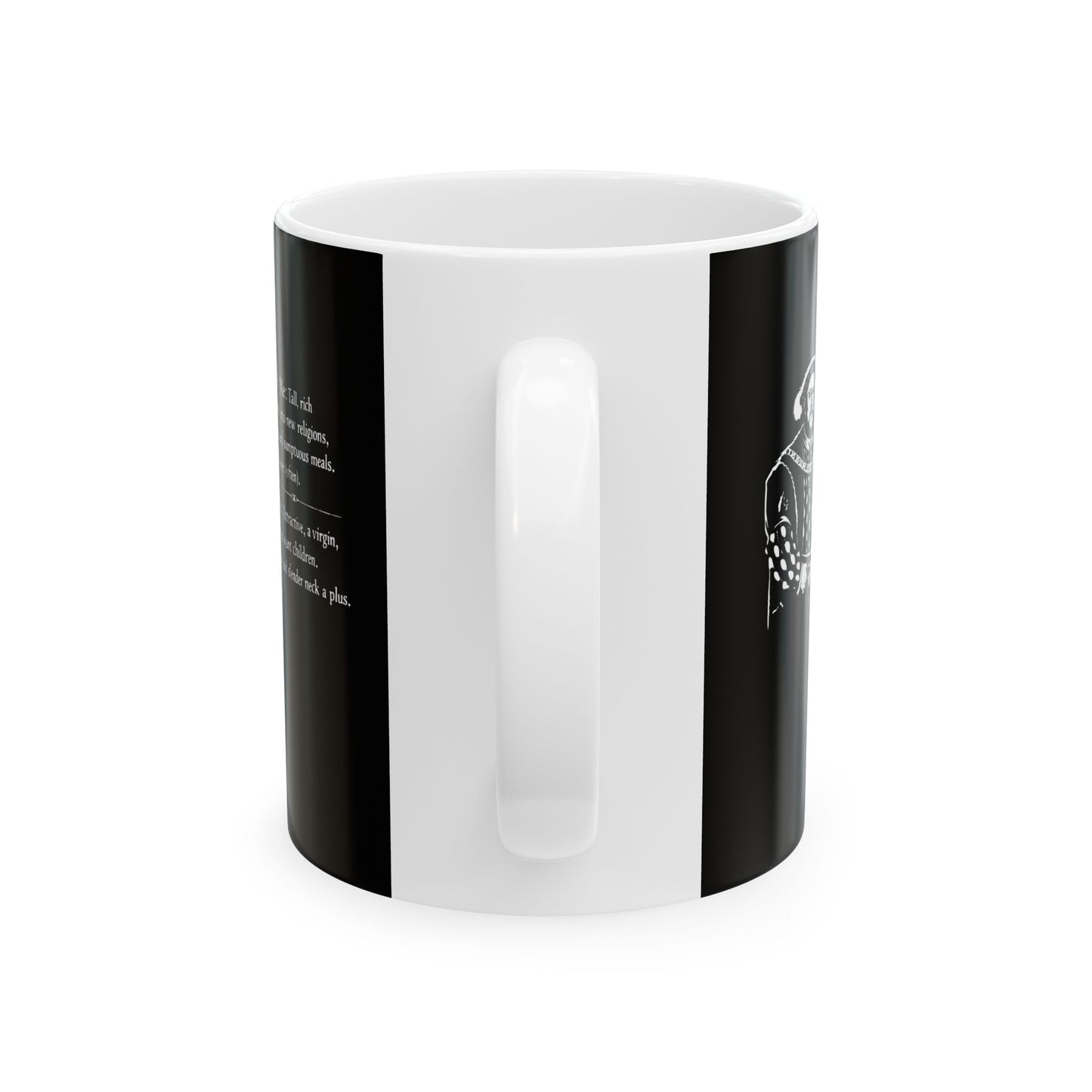 Henry VIII Personal Ad Ceramic Mug, (11oz, 15oz)