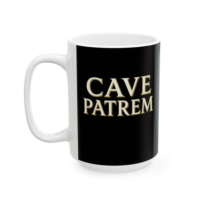 Cave Patrem Beware Father Ceramic Mug, (11oz, 15oz)